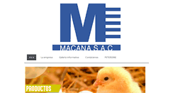 Desktop Screenshot of macanasac.com