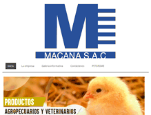 Tablet Screenshot of macanasac.com